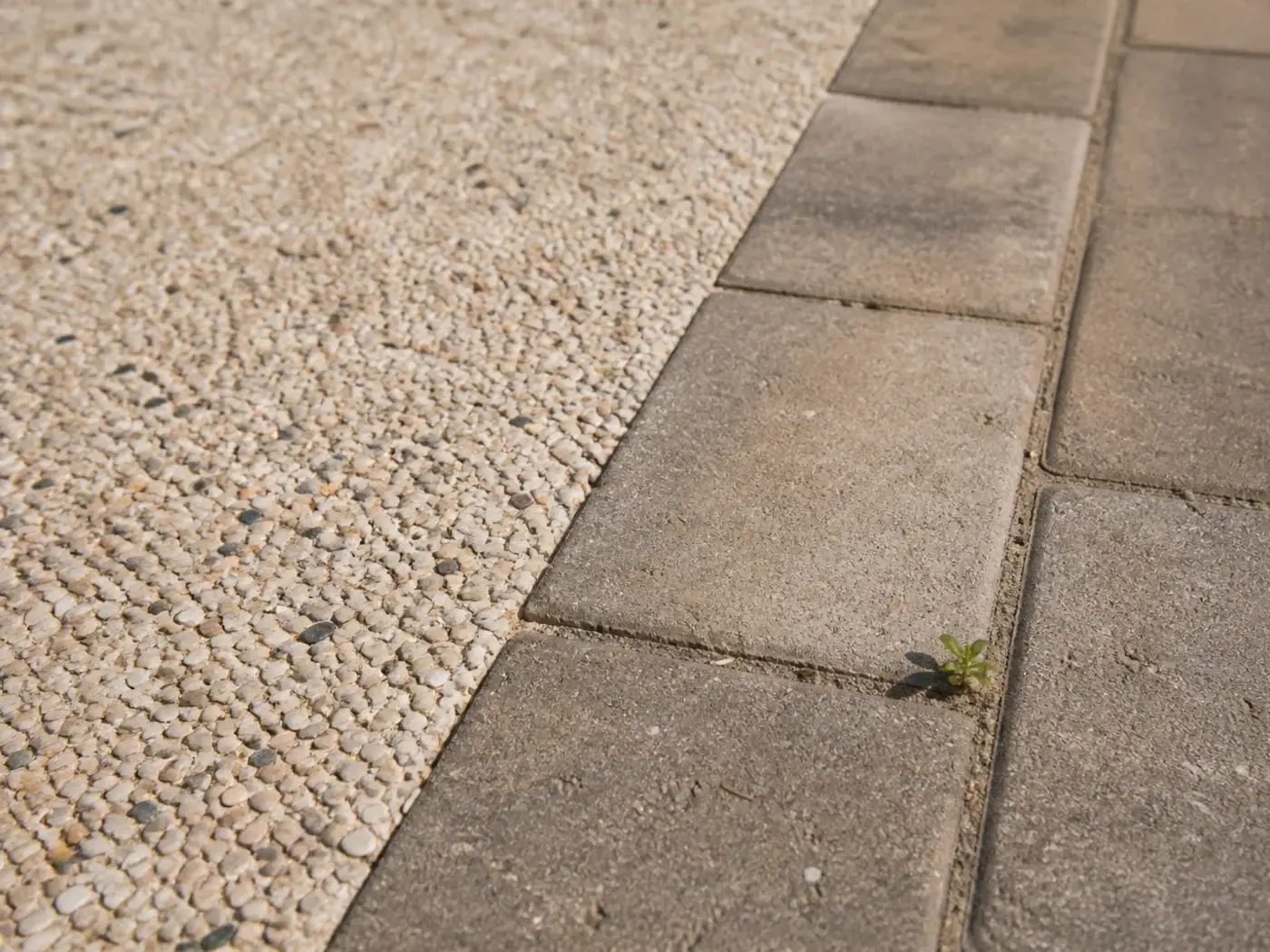 River pebble stone carpet surface close up